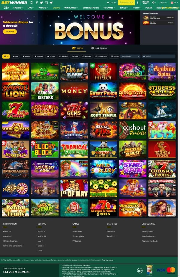 Découvrez le Betwinner promo code et maximisez vos gains